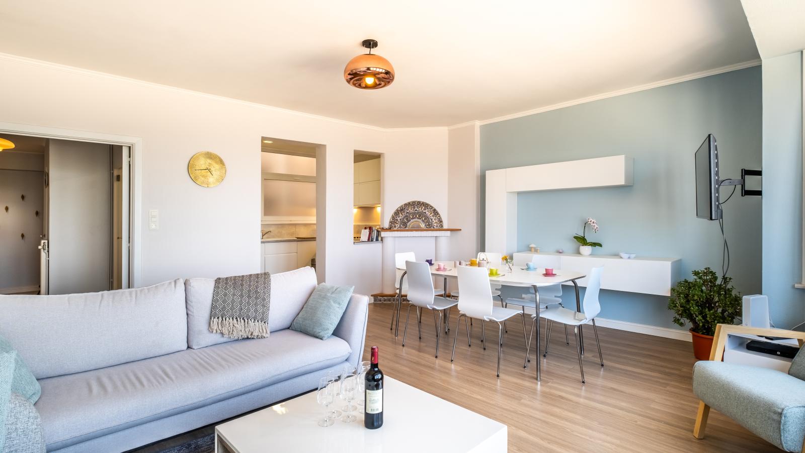 La Plage cinq-Woonkamer