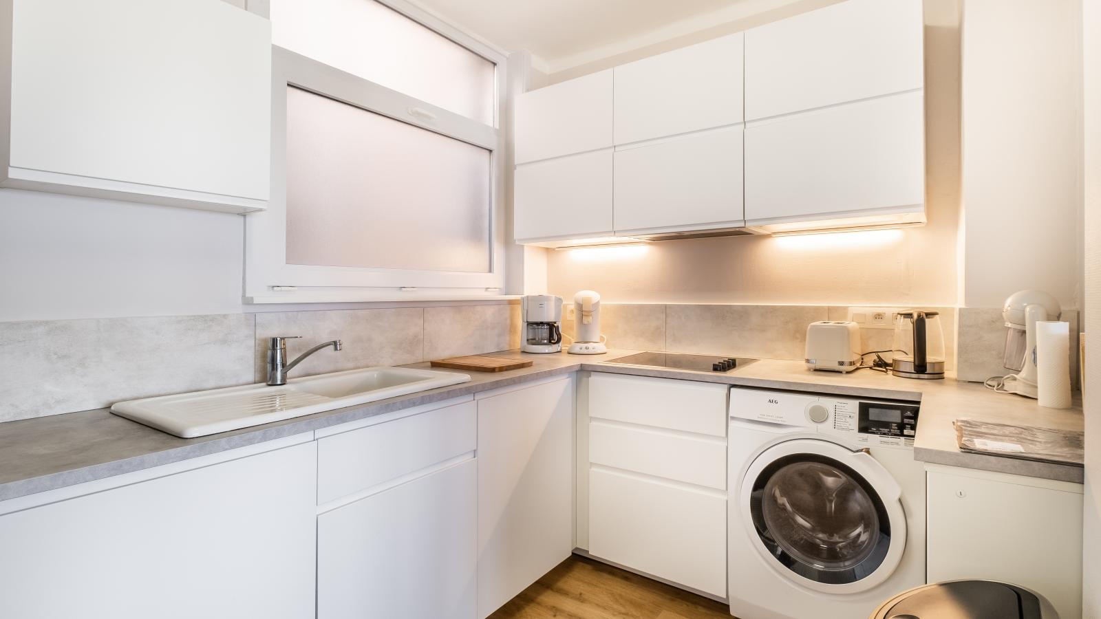 La Plage cinq-Keuken