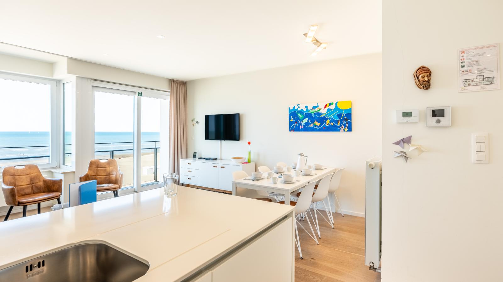 Panorama sur Mer 2 chambres - Salon