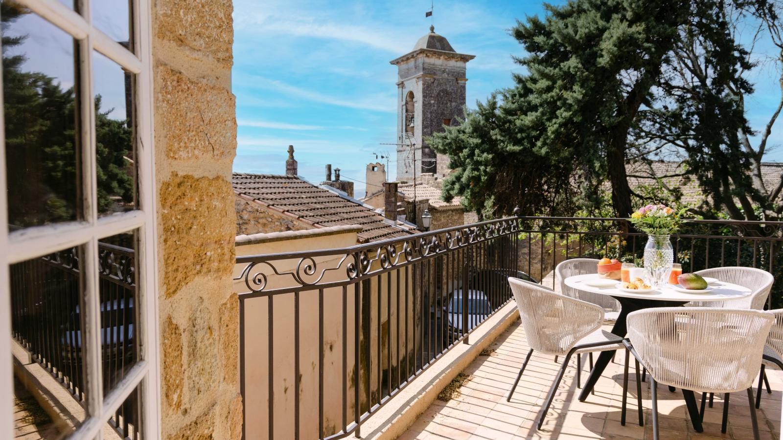 Chateau la Perle-Uitzicht zomer