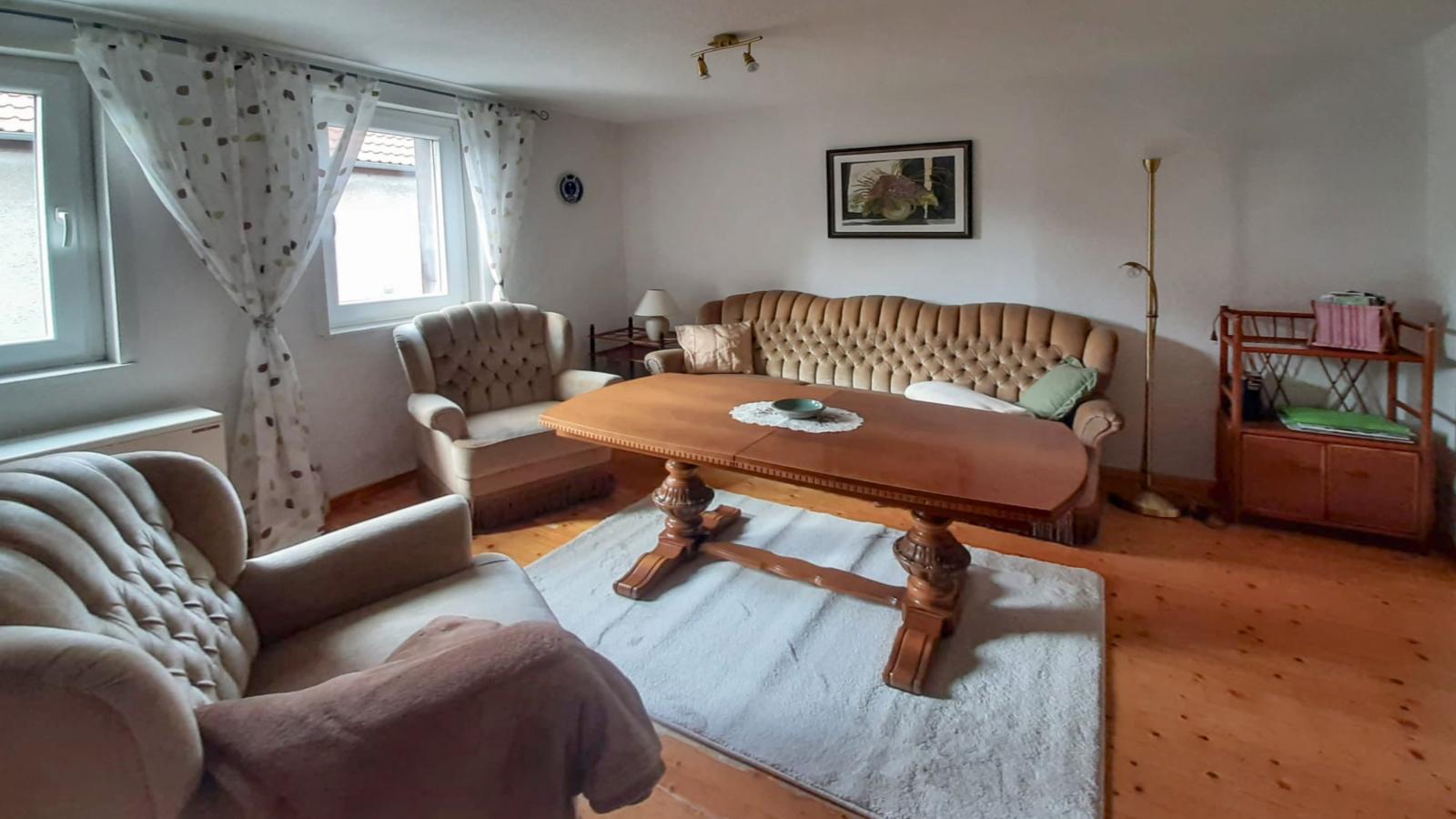 Im Bodetal I-Woonkamer