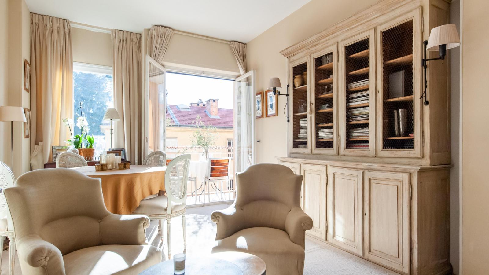Chez Gabrielle-Woonkamer