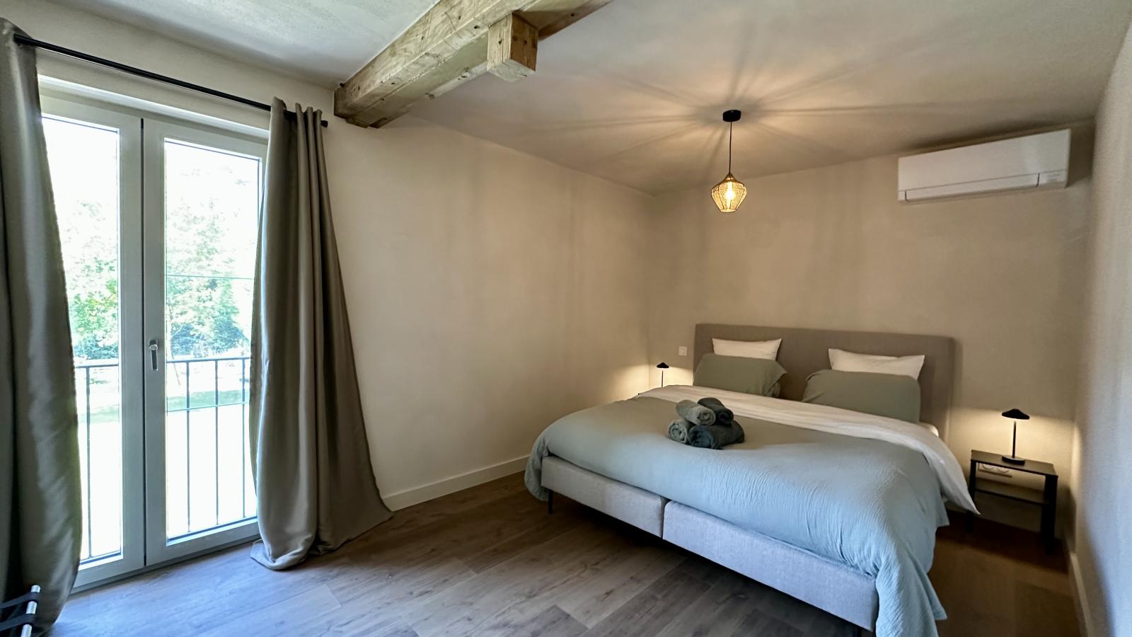 Le Moulin de Lachalade-Schlafzimmer