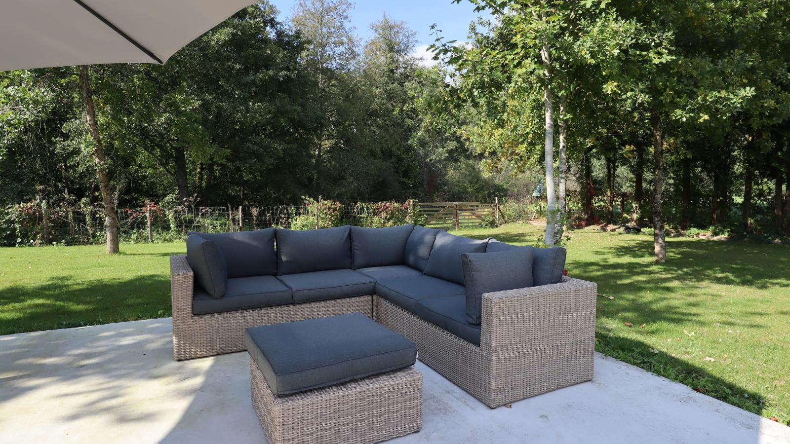 Le Moulin de Lachalade-Terrasse/Balkon