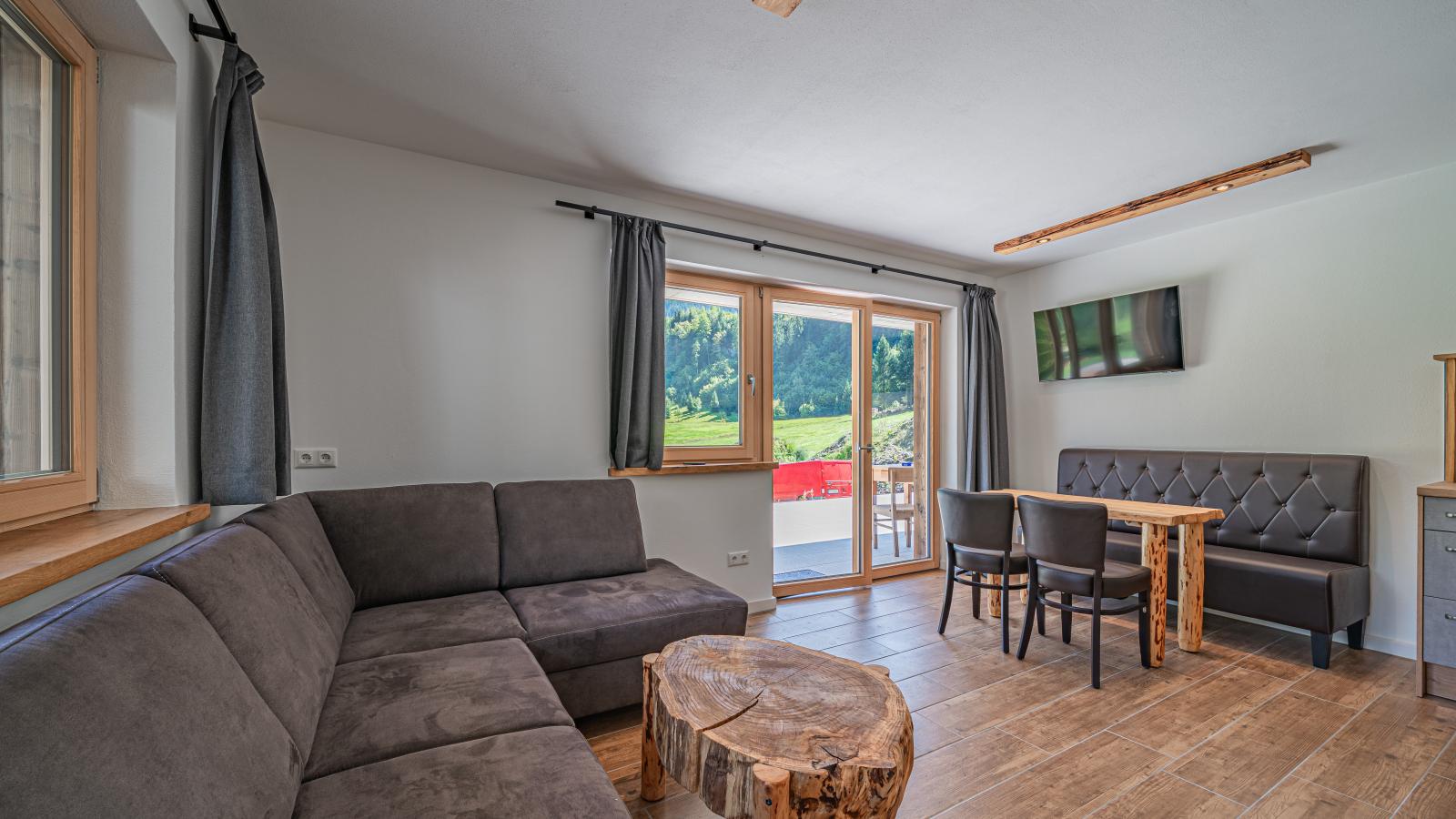 Haus Bergstille Top 1-Wohnzimmer