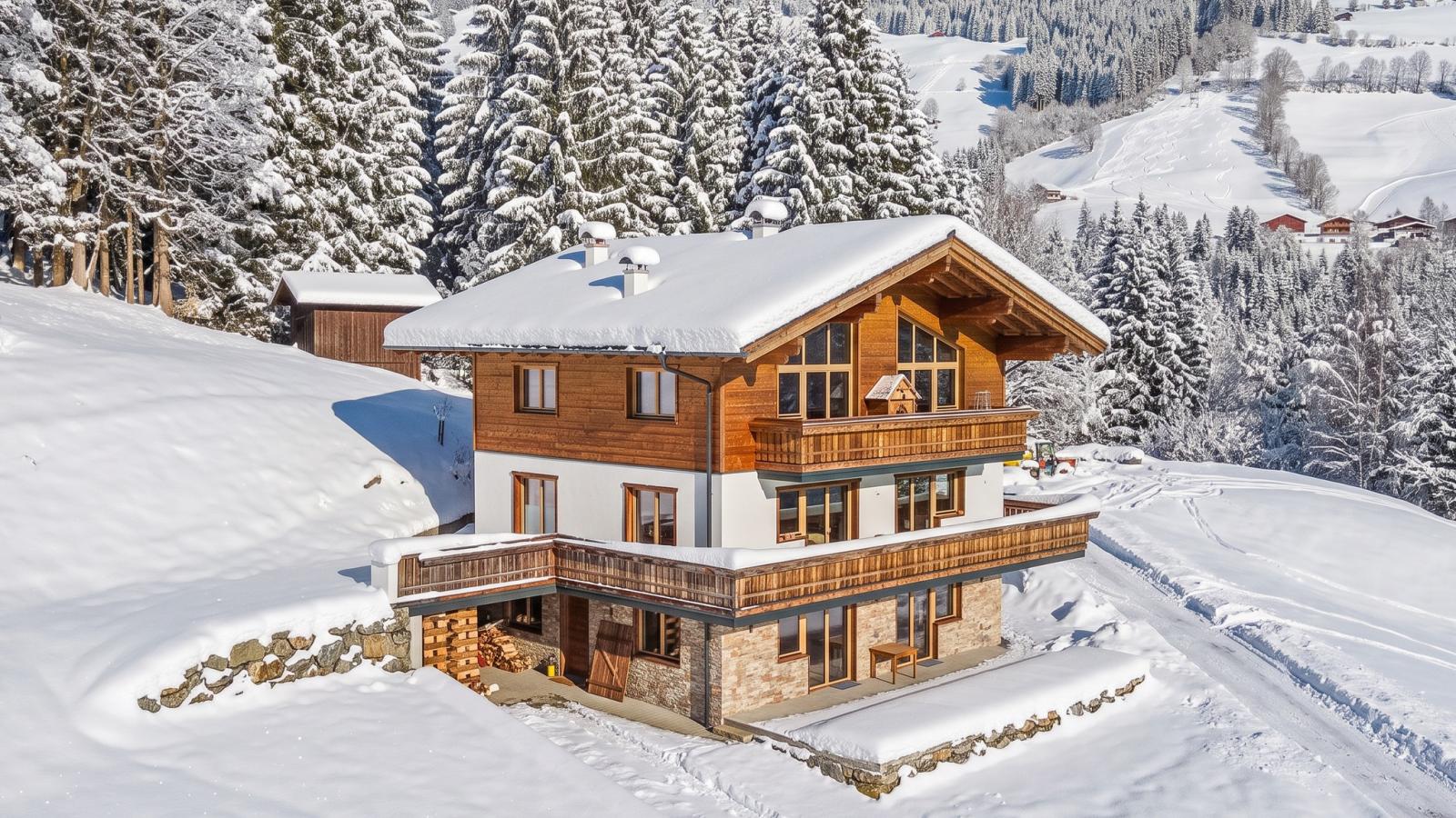 Haus Bergstille Top 1 - Exterieur winter