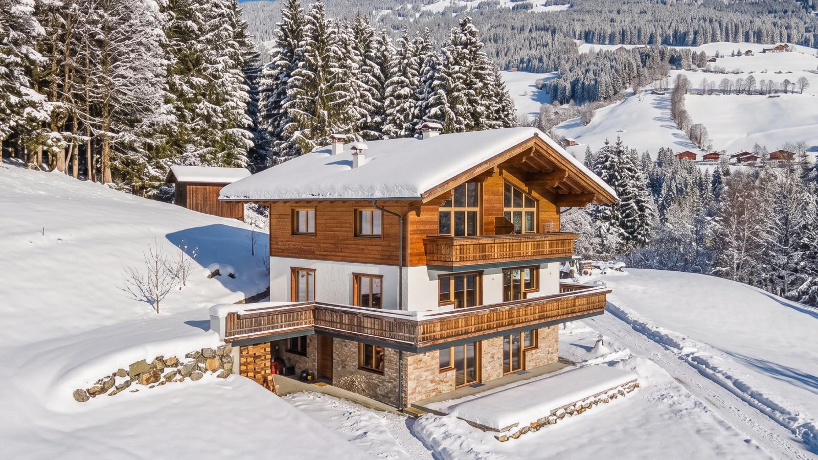 Haus Bergstille Top 3 - Exterieur winter