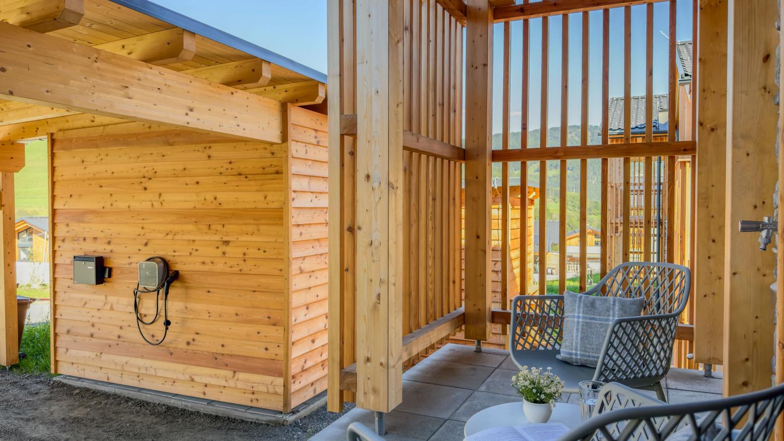 Grebenzen lodge Alpenklang 64A - Terrasbalkon