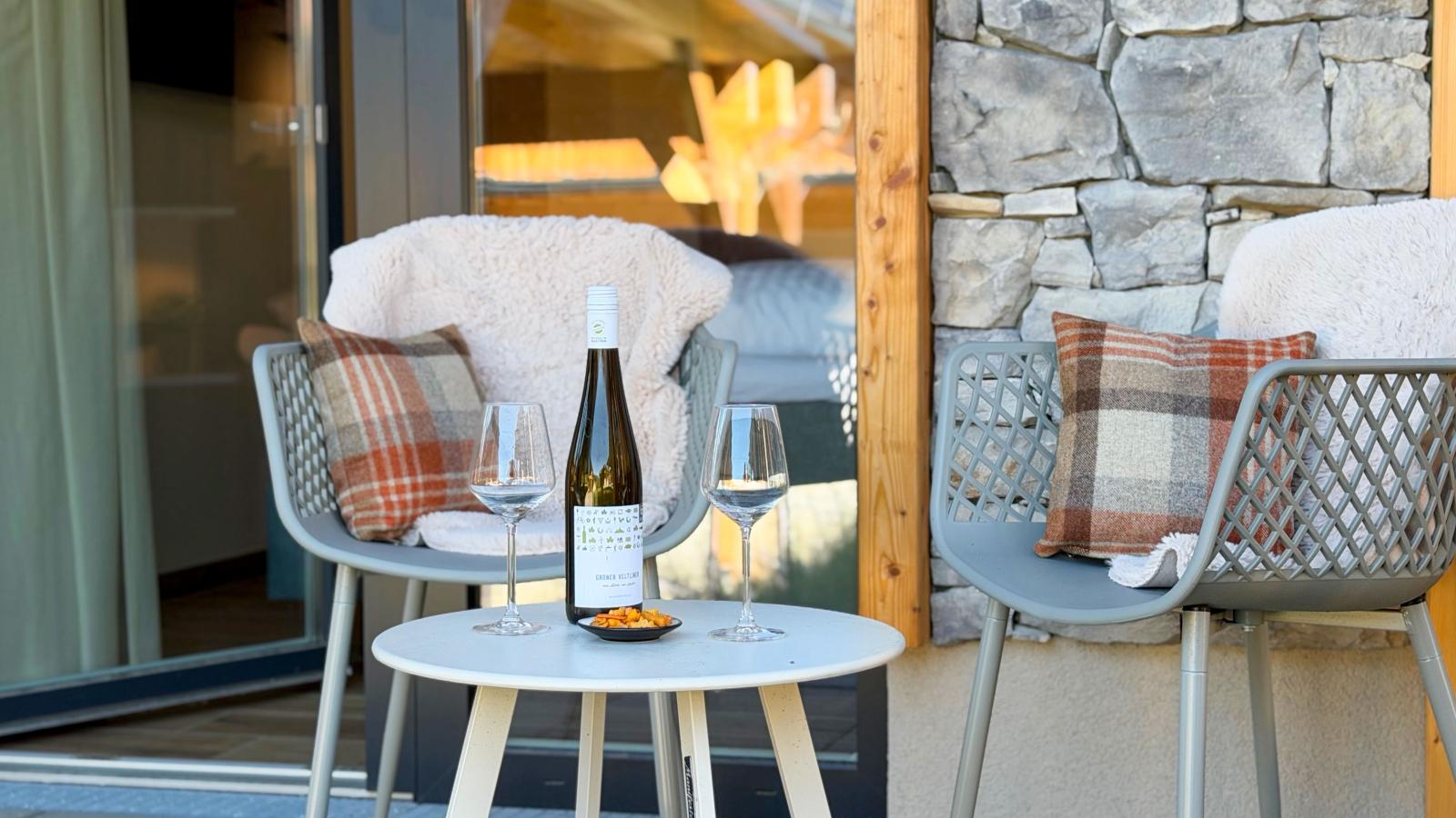 Grebenzen lodge Alpenklang 64A - Terrasbalkon