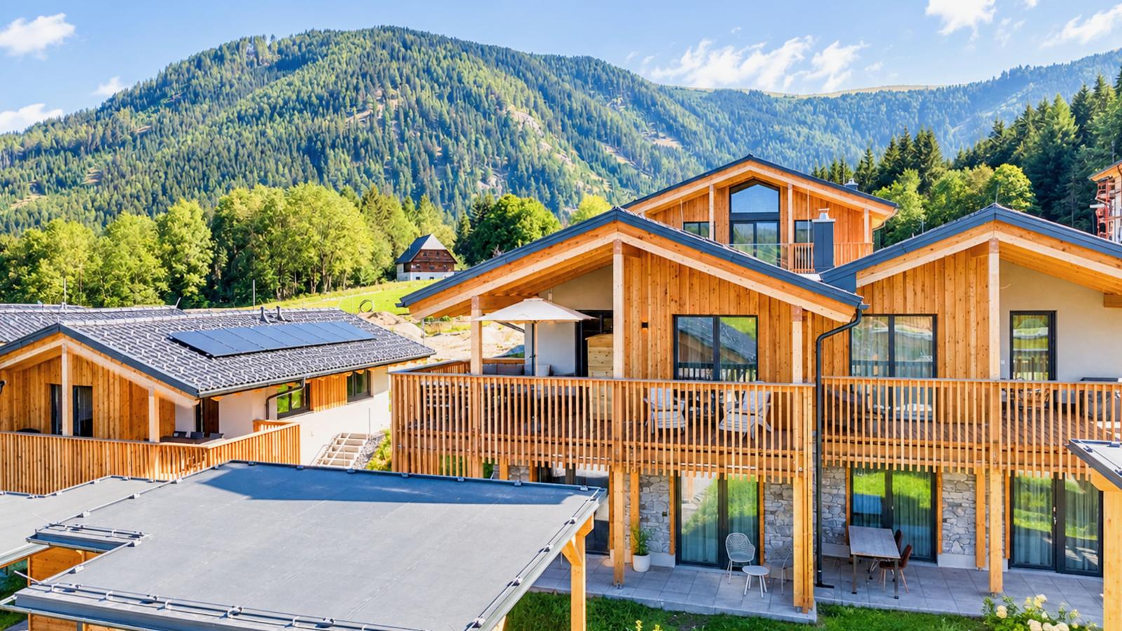 Grebenzen lodge Alpenklang 64A - Buitenkant zomer