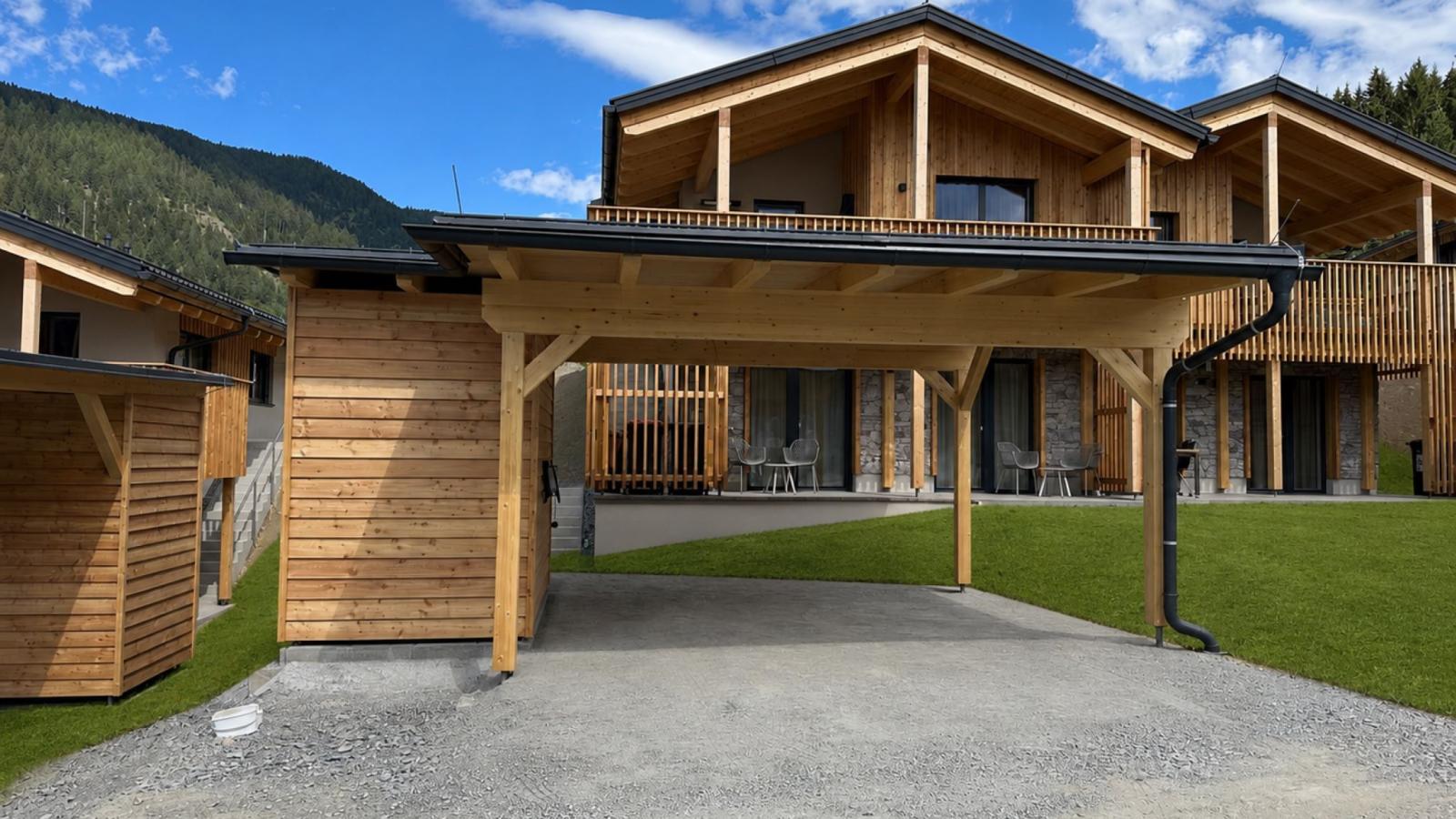 Grebenzen lodge Alpenklang 64A - Buitenkant zomer