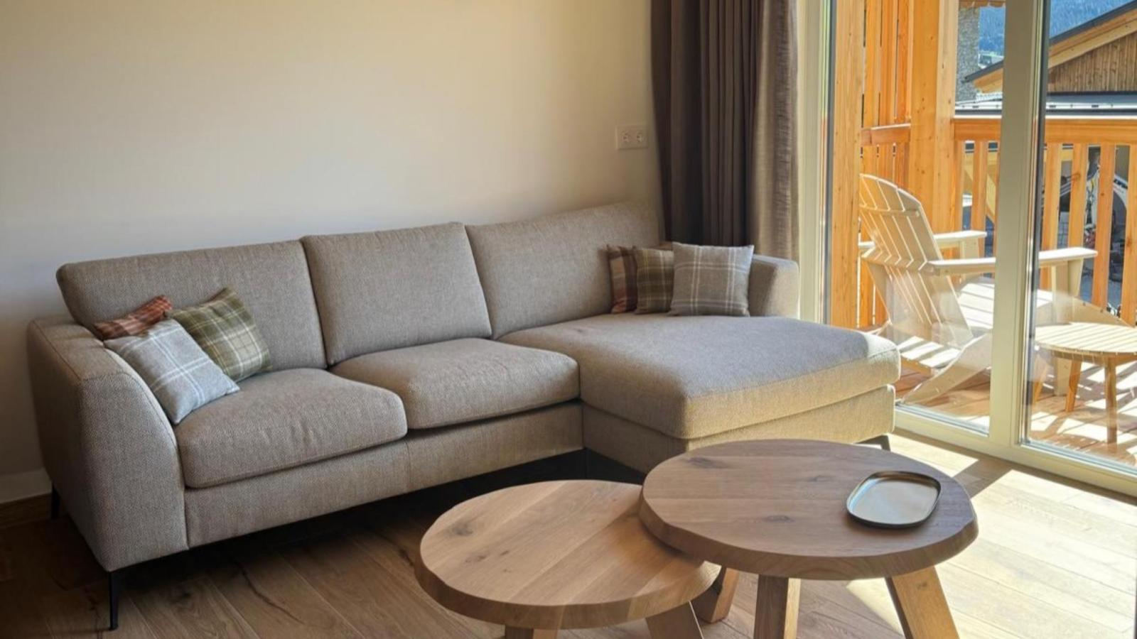 Grebenzen lodge Alpenklang 64A - Woonkamer
