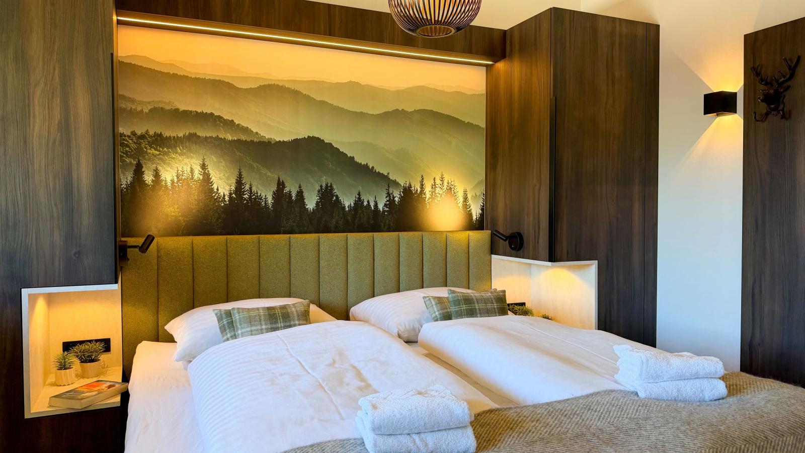 Grebenzen lodge Alpenklang 64A - Slaapkamer