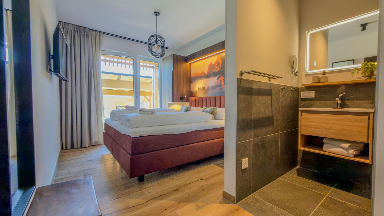 Grebenzen lodge Alpenklang 64A - Slaapkamer