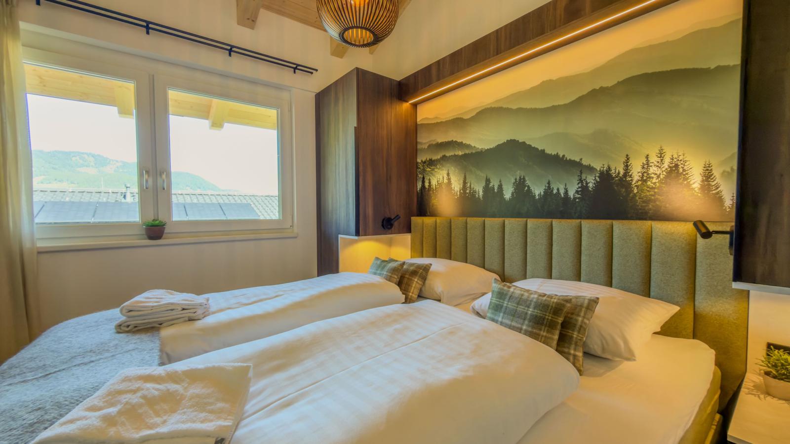 Grebenzen lodge Alpenklang 64A - Slaapkamer