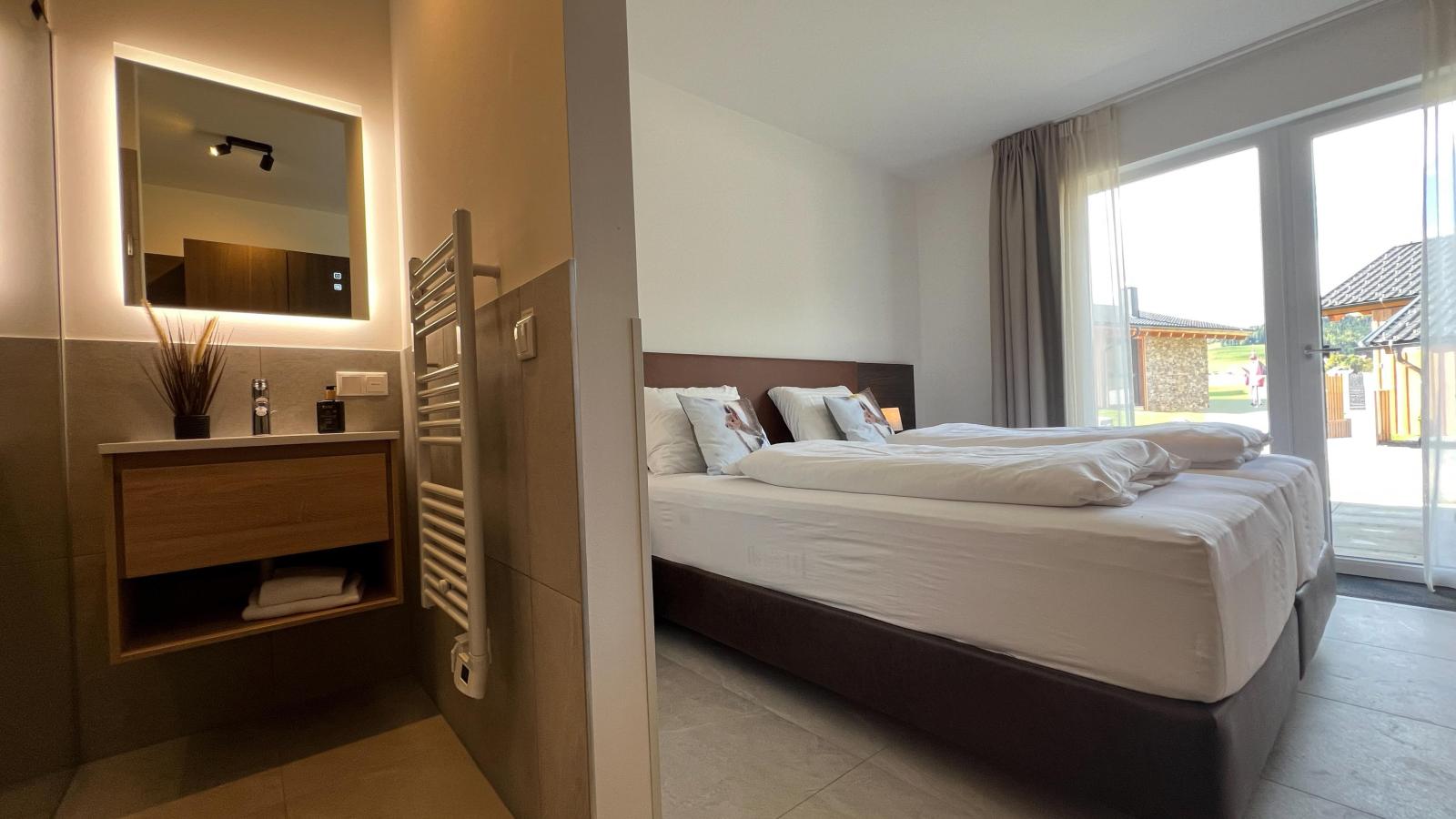 Grebenzen lodge Alpenklang 64A - Slaapkamer