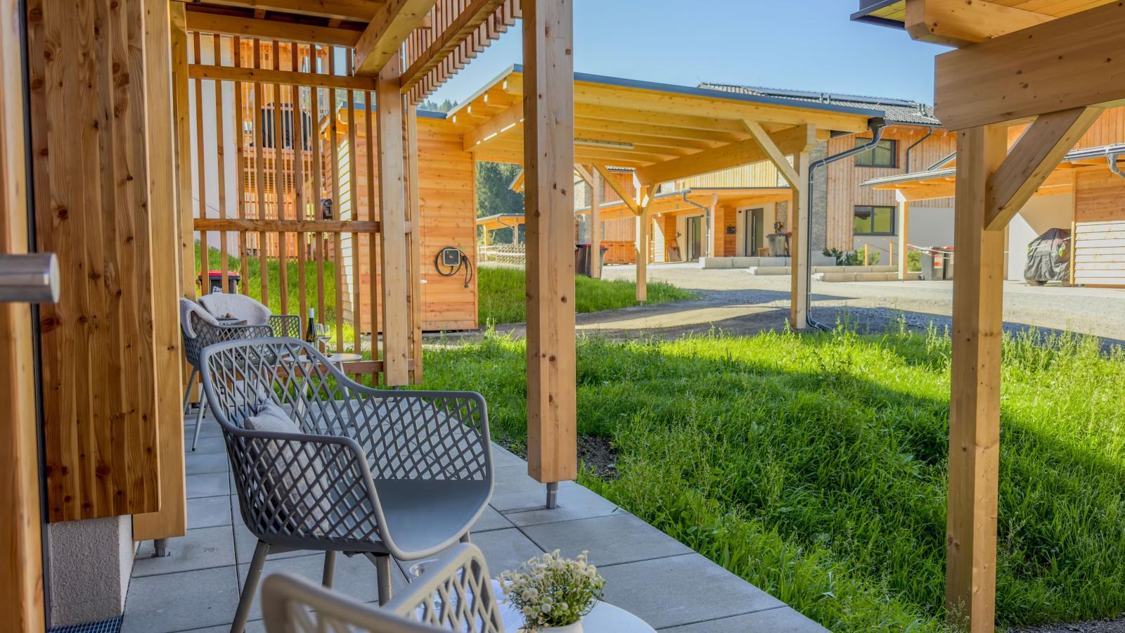 Grebenzen lodge Alpenklang 64A - Terrasbalkon