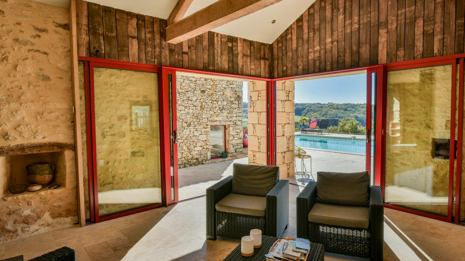 Gite Constantin-Terrasse/Balkon