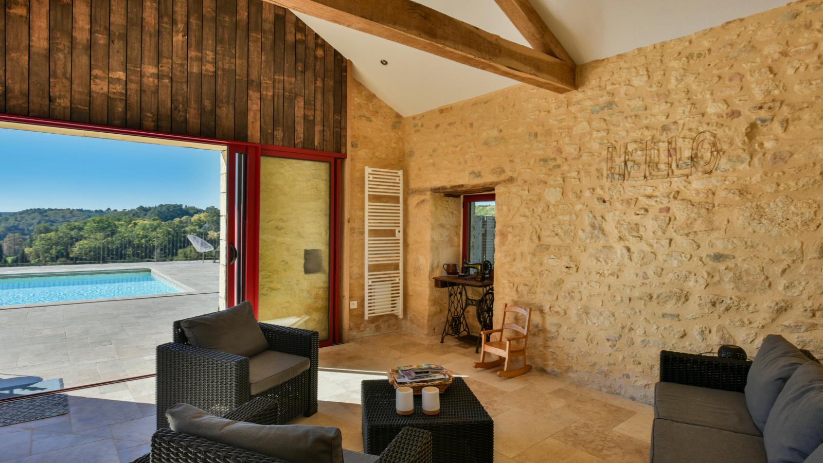 Gite Constantin-Terrasse/Balkon