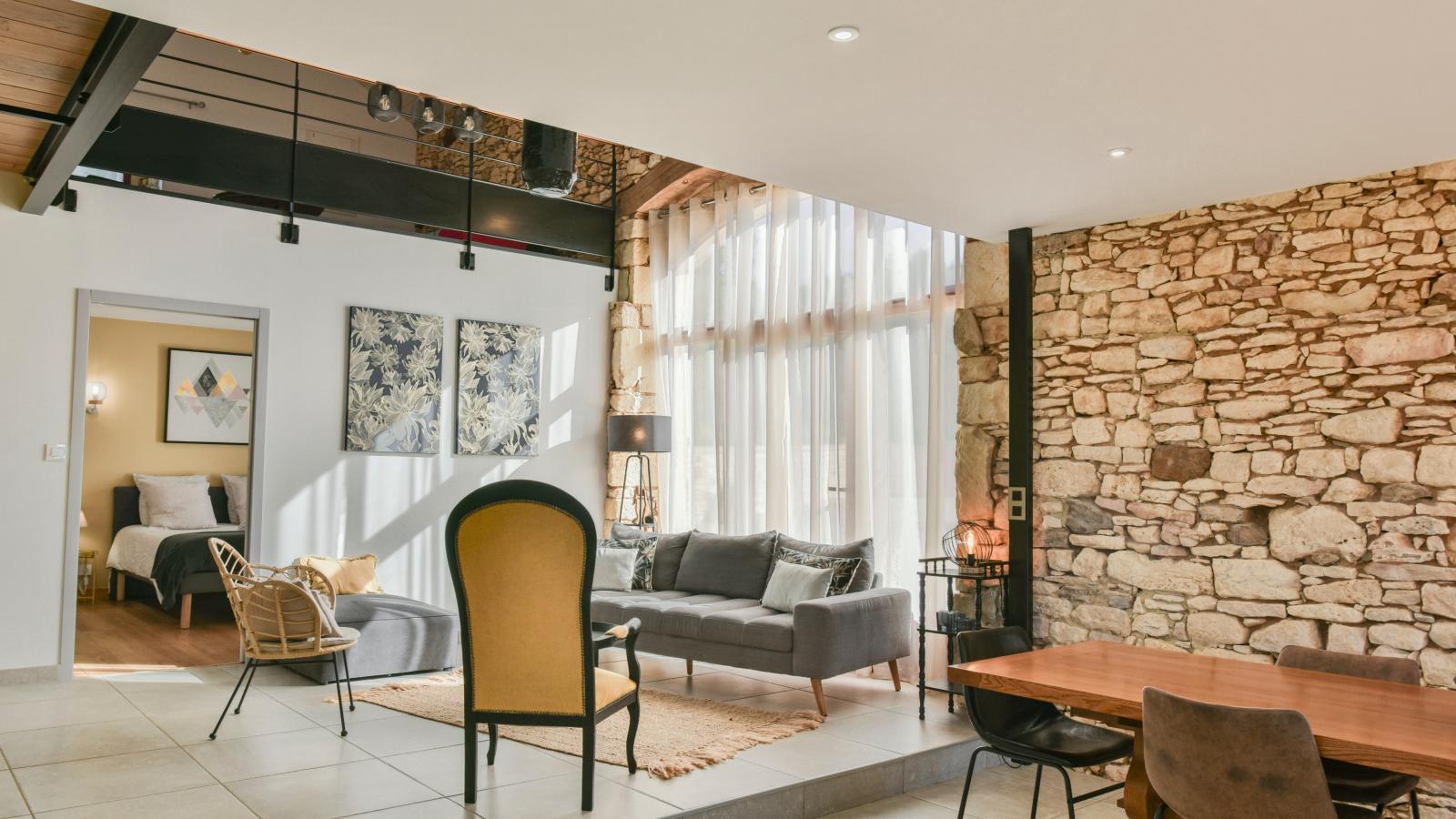 Gite Constantin-Wohnzimmer