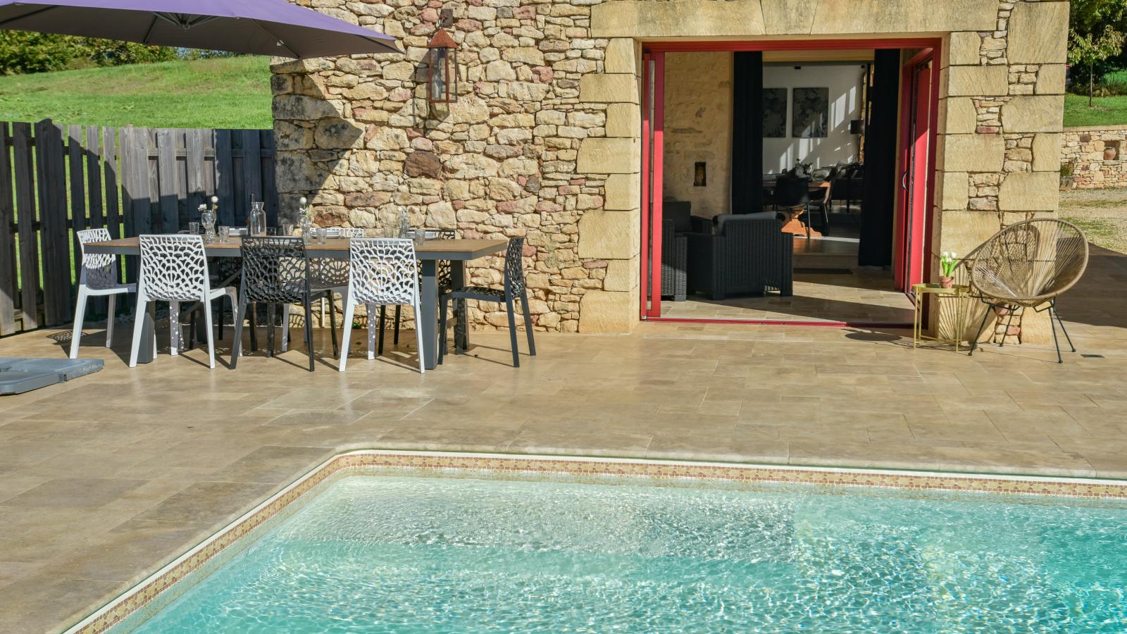 Gite Constantin-Terrasse/Balkon