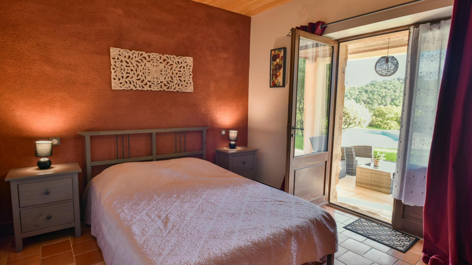 La Roque Haute-Slaapkamer