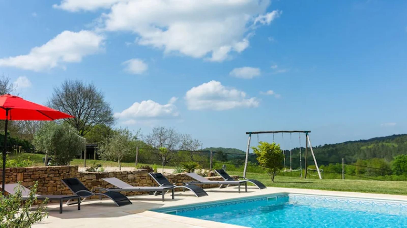 La Roque Haute-Zwembad