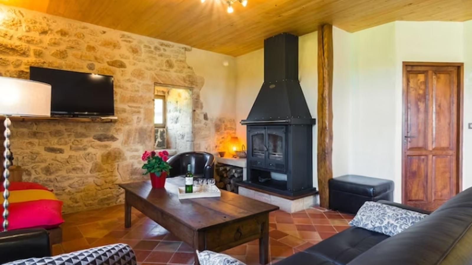 La Roque Haute-Woonkamer