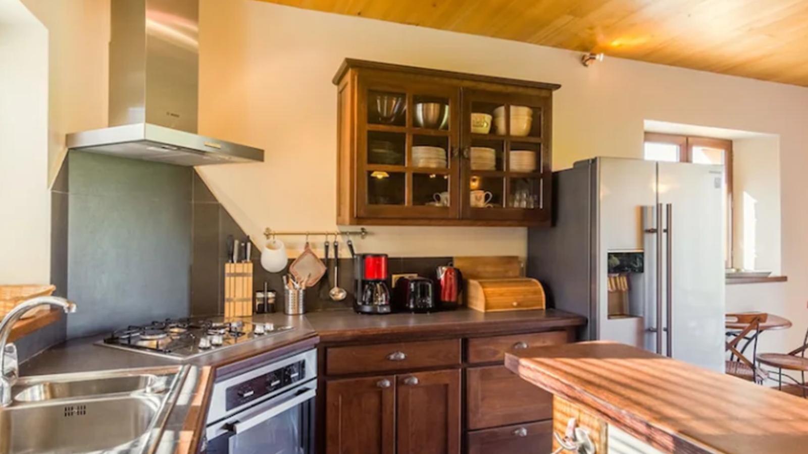 La Roque Haute-Keuken