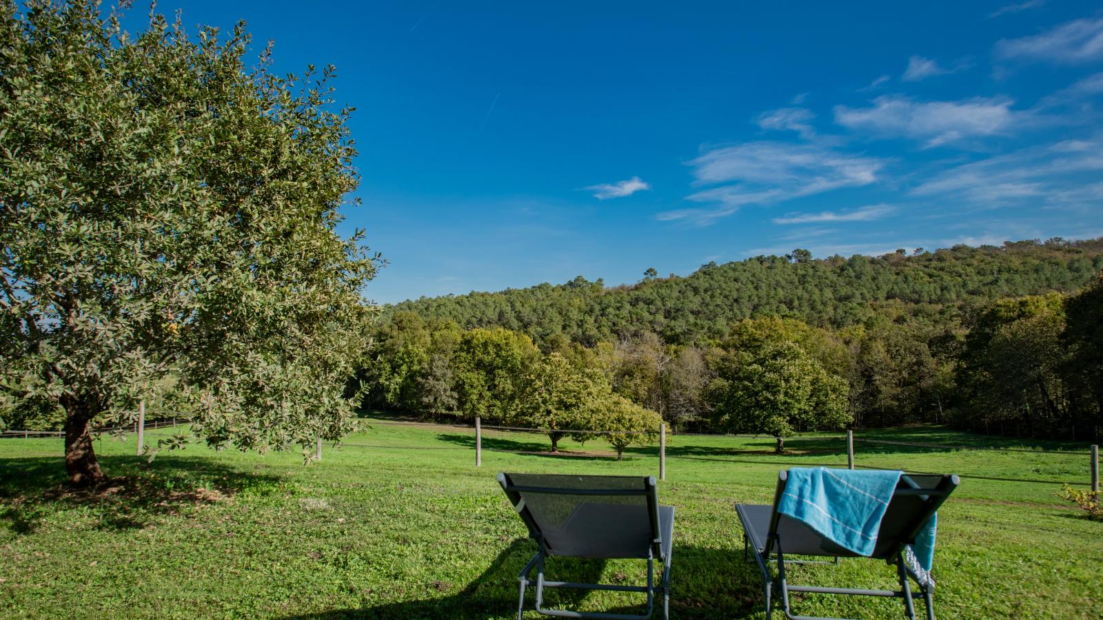 La Roque Haute-Uitzicht zomer