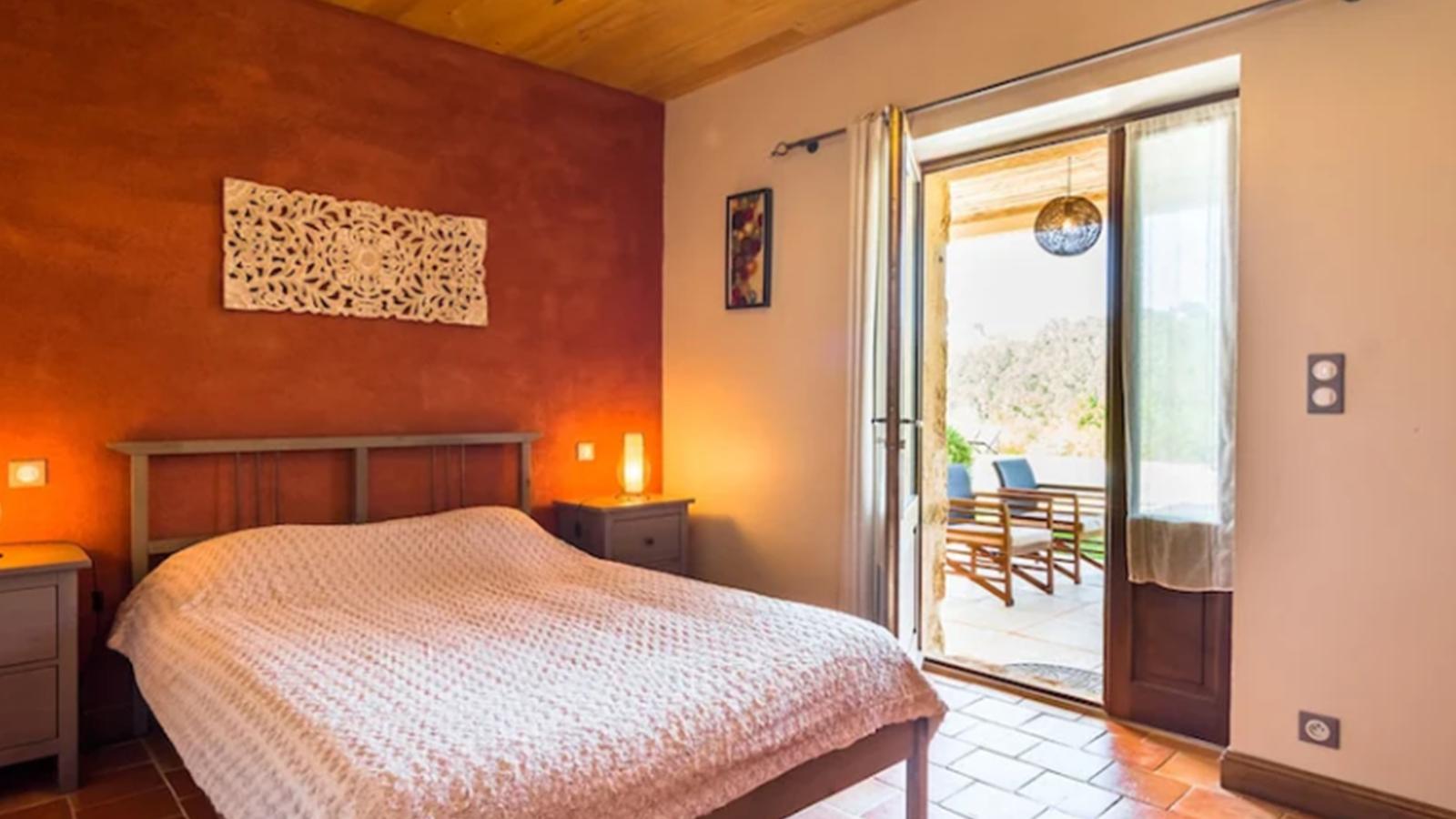 La Roque Haute-Slaapkamer