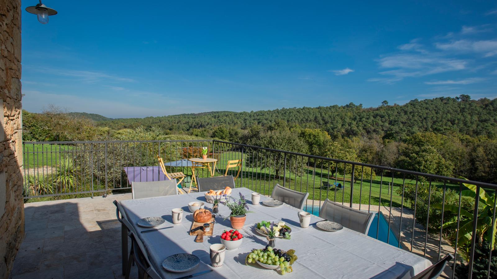 La Roque Haute-Terrasbalkon