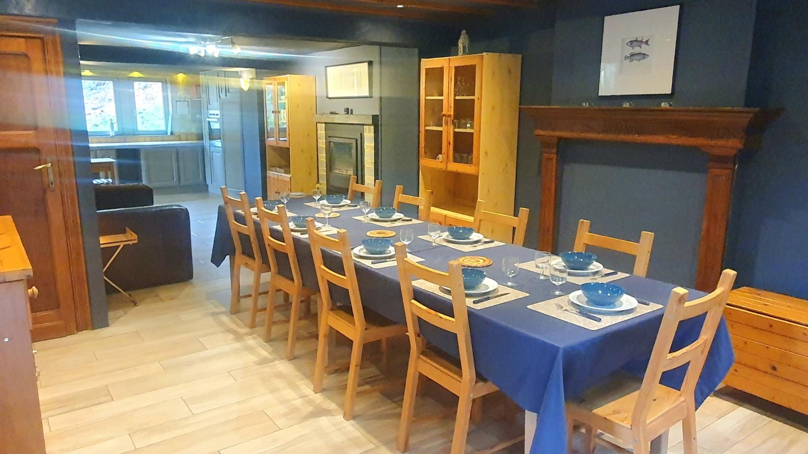 Gite de Montaigle-Dining room