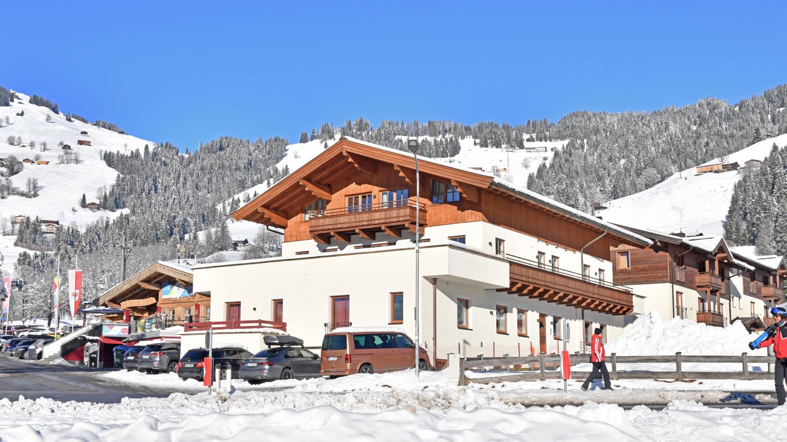 Apartments Next To The Ski Lift Ground Floor 1 - Süd-Außenbereich Winter