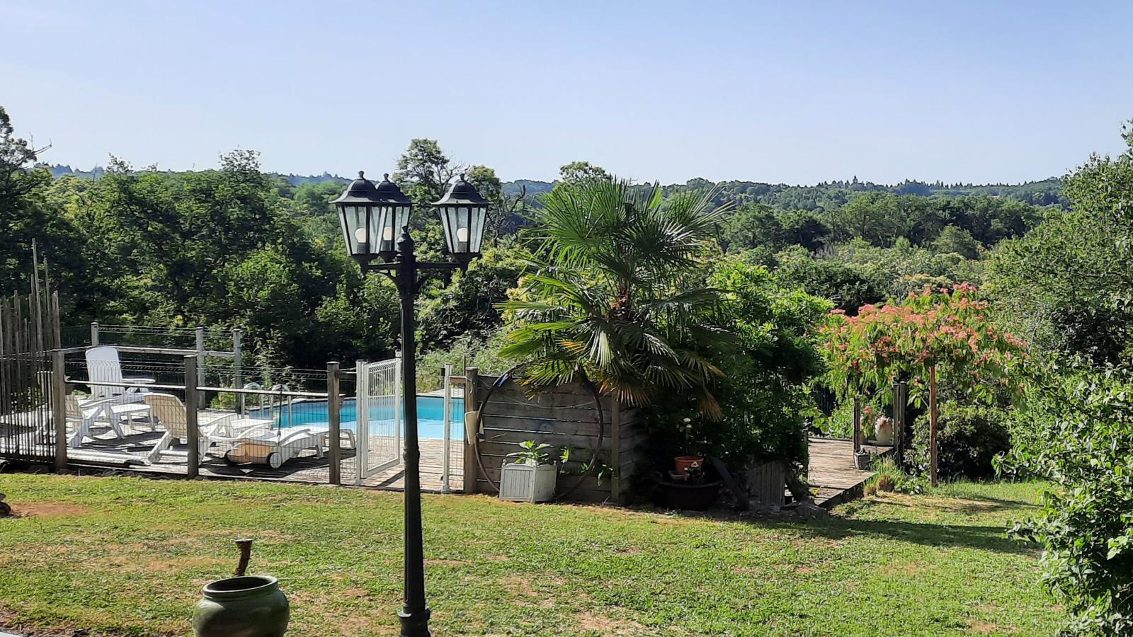 Chez Rambaud-Vue d'été