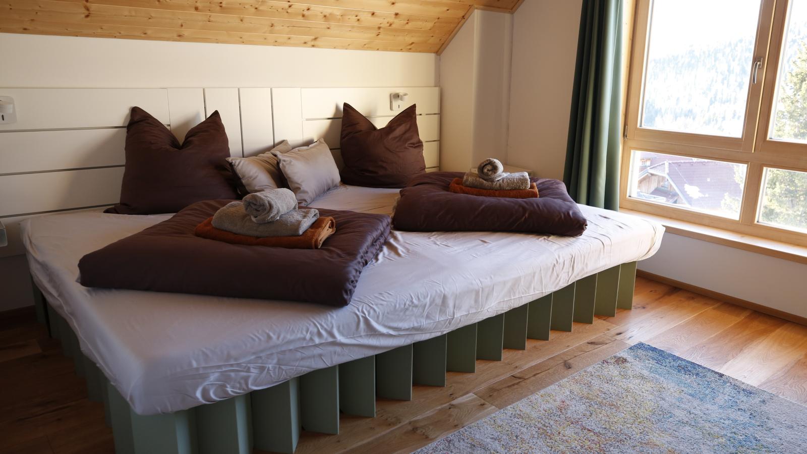 Designchalets Falkertsee-Slaapkamer