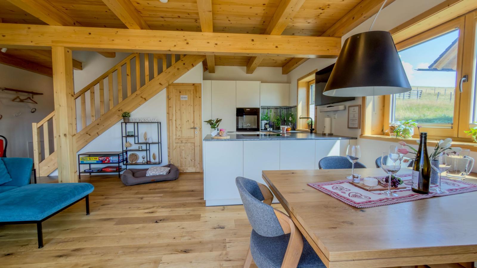 Chalet Gipfelduo - Woonkamer