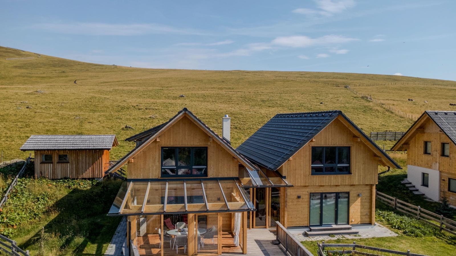 Chalet Gipfelduo - Buitenkant zomer