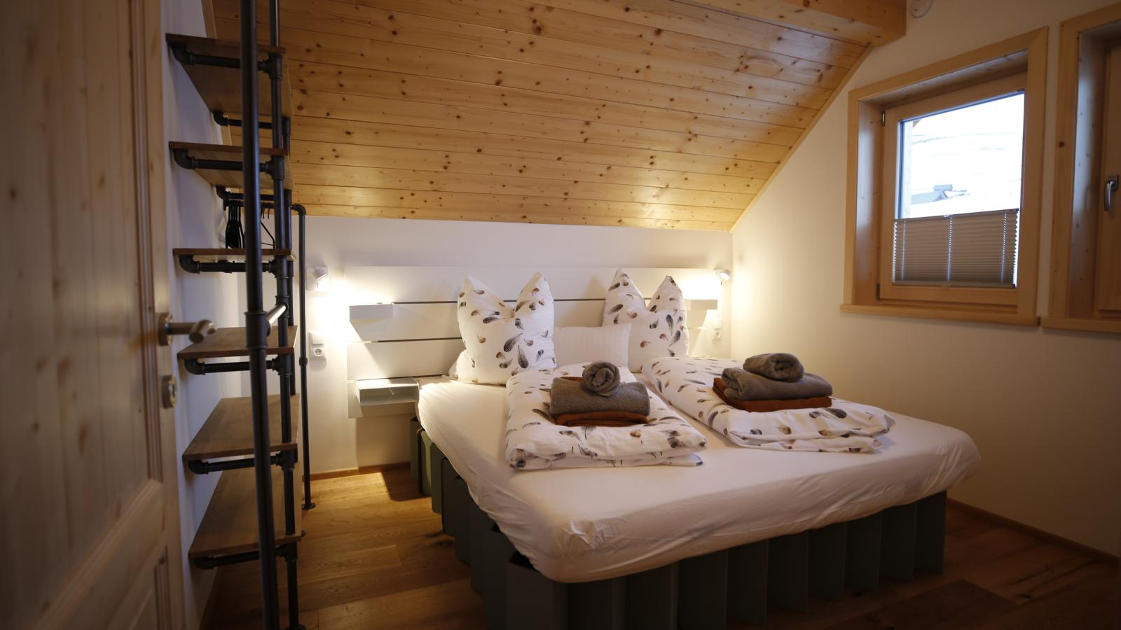 Designchalets Falkertsee-Slaapkamer