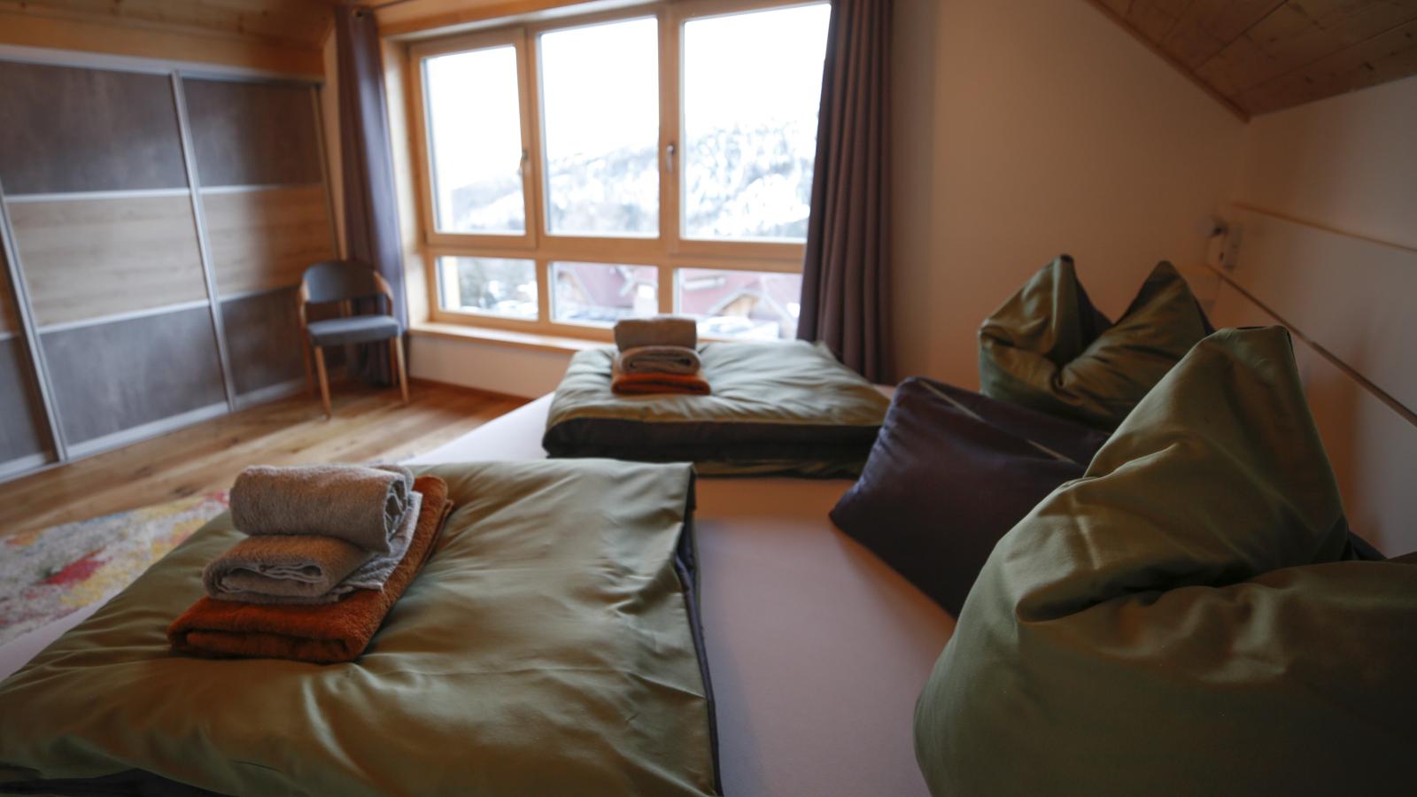 Designchalets Falkertsee-Slaapkamer