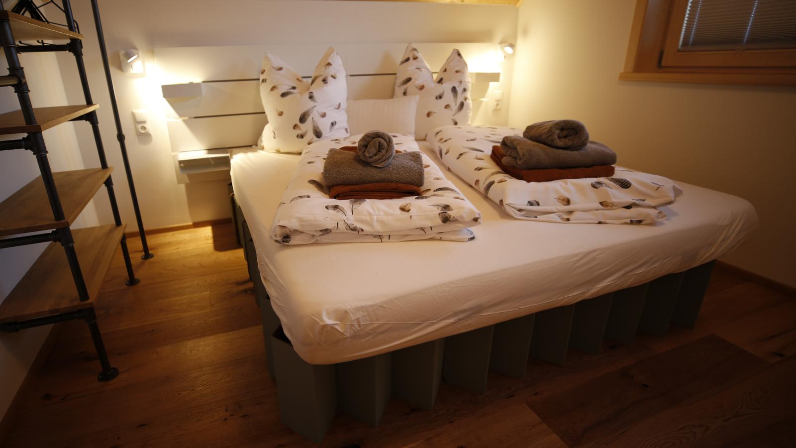 Designchalets Falkertsee-Slaapkamer