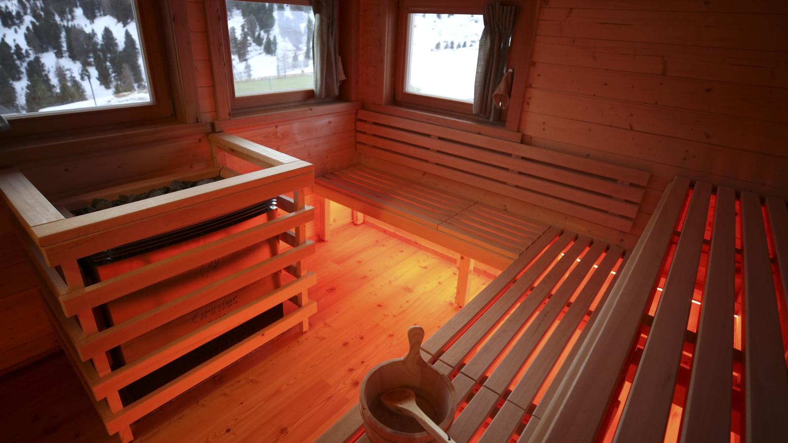 Designchalets Falkertsee-Sauna