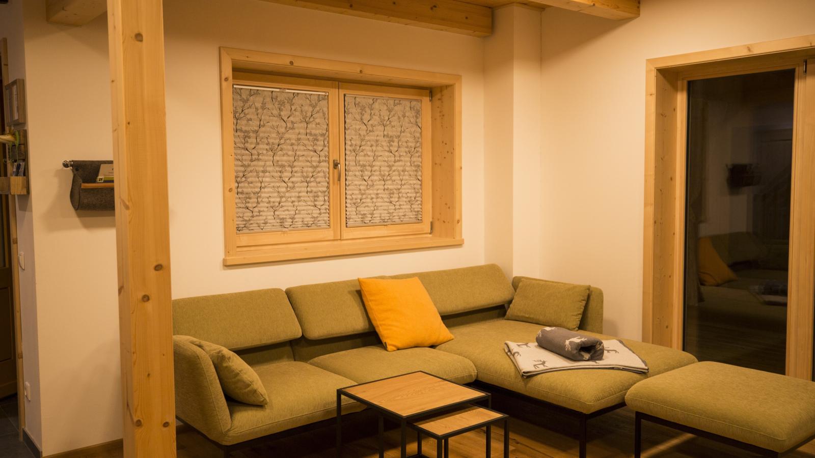 Designchalets Falkertsee-Woonkamer