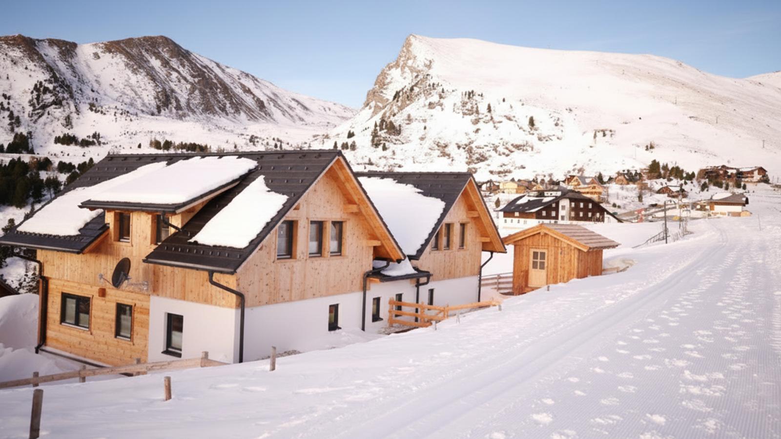 Designchalet Heidi Alm-Exterieur winter