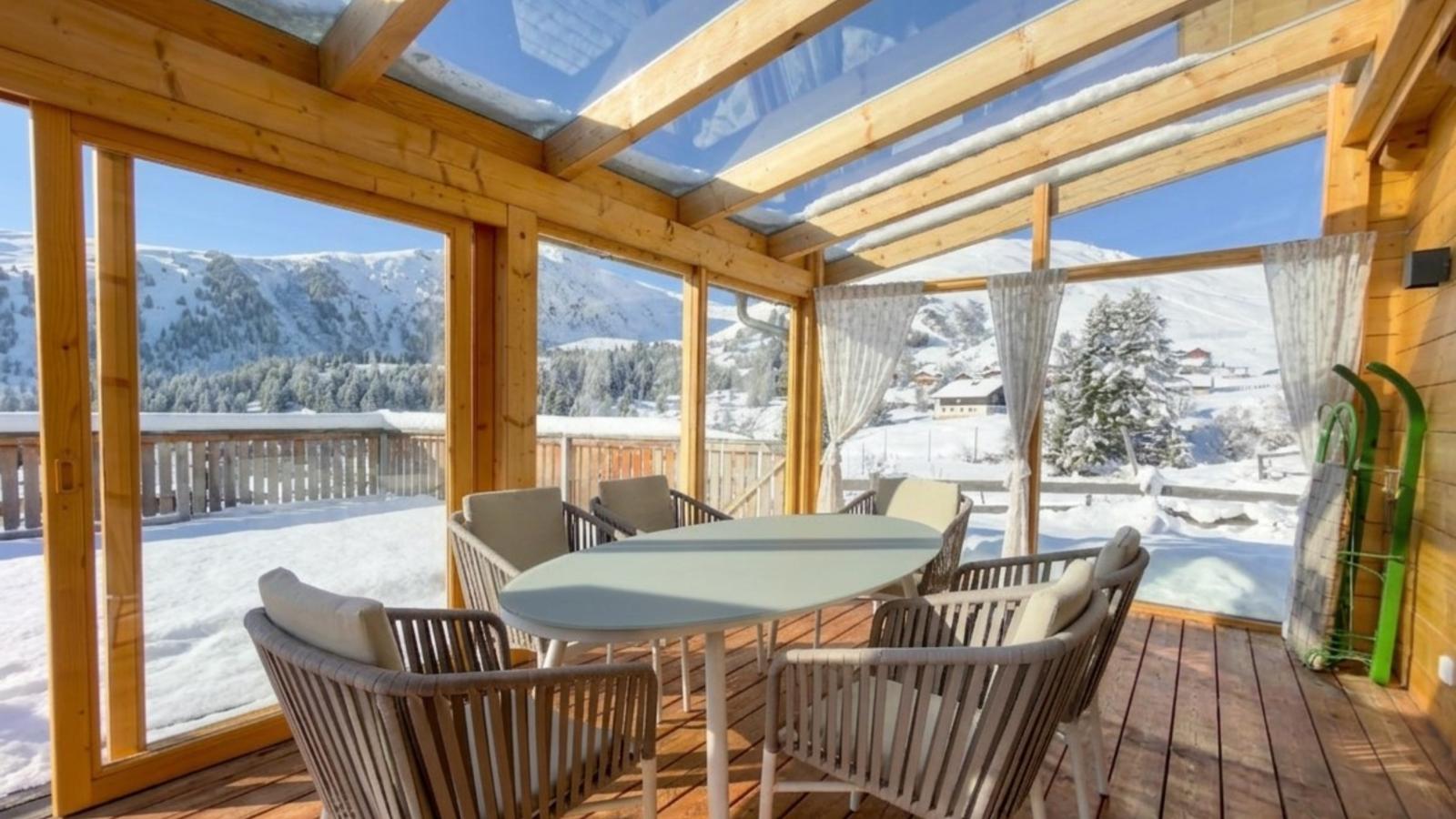 Chalet Gipfelduo - Terrasbalkon