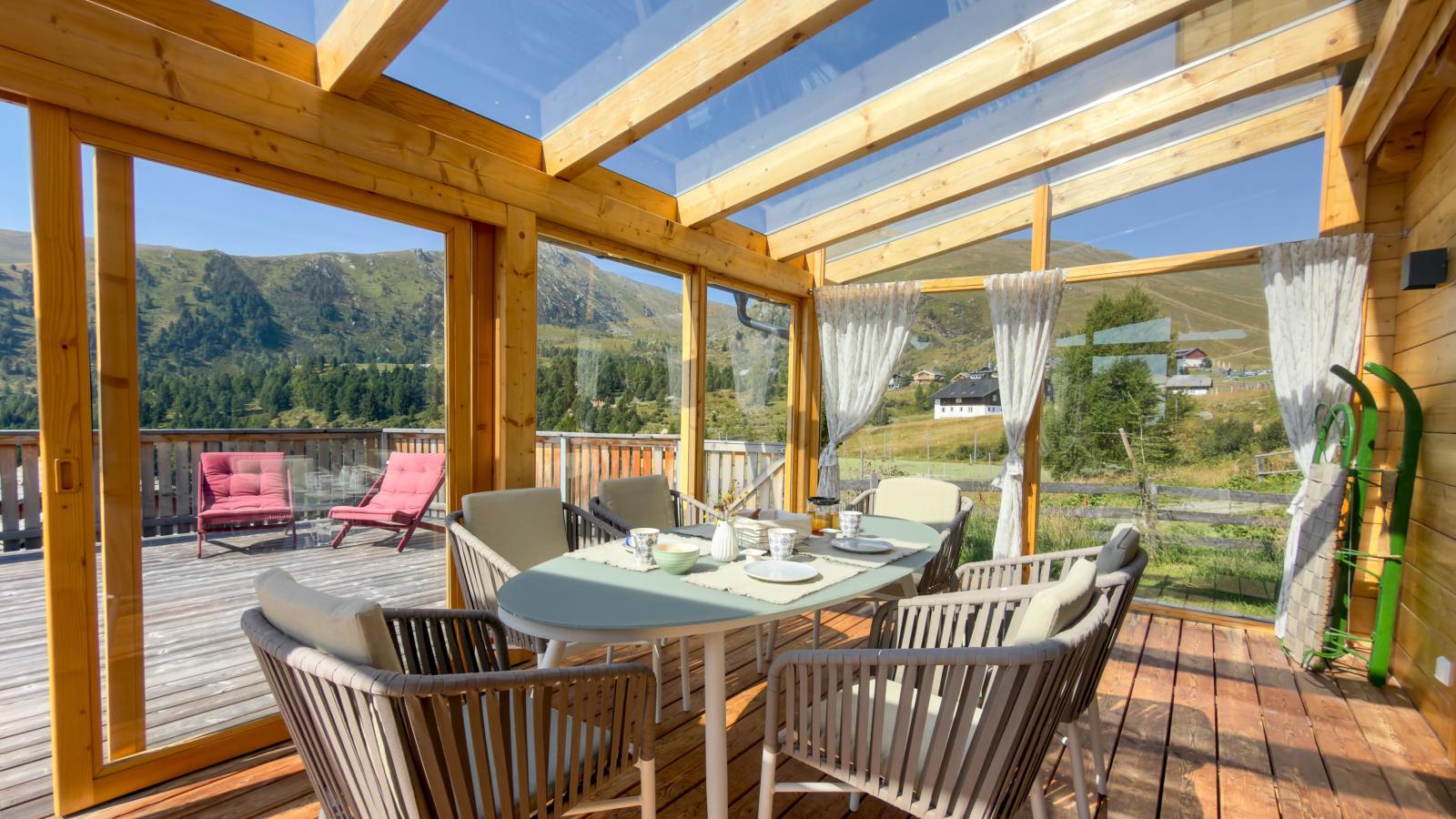 Chalet Gipfelduo - Terrasbalkon