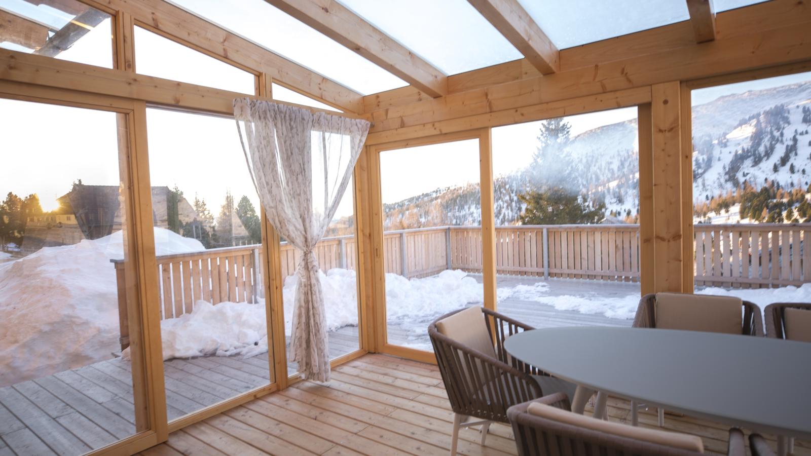 Designchalets Falkertsee-Terrasbalkon