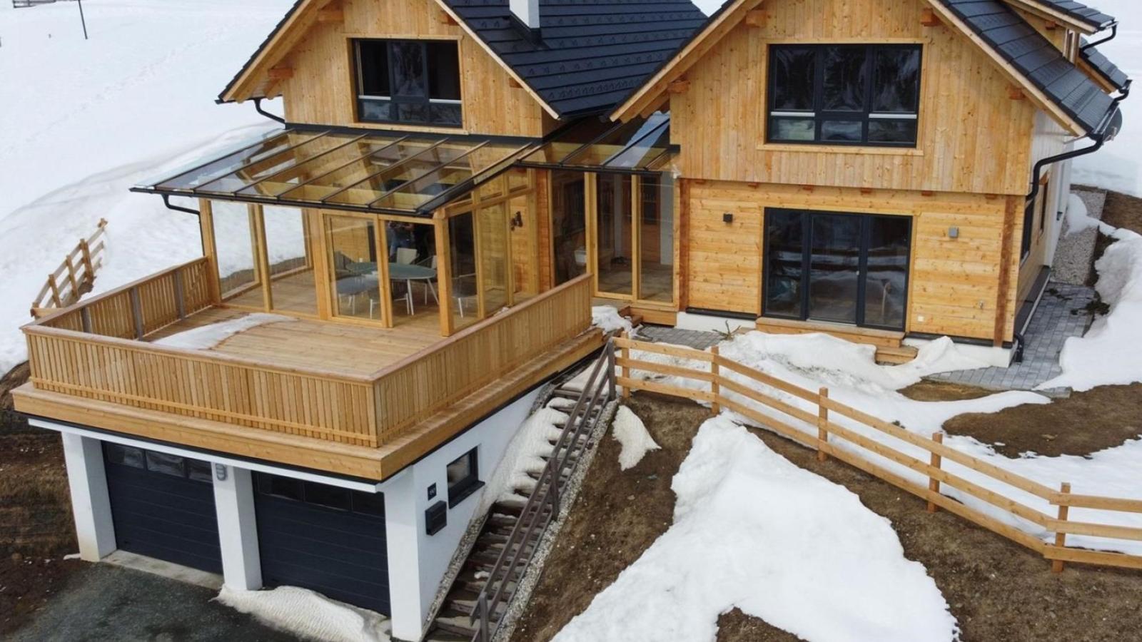Designchalets Falkertsee-Exterieur winter