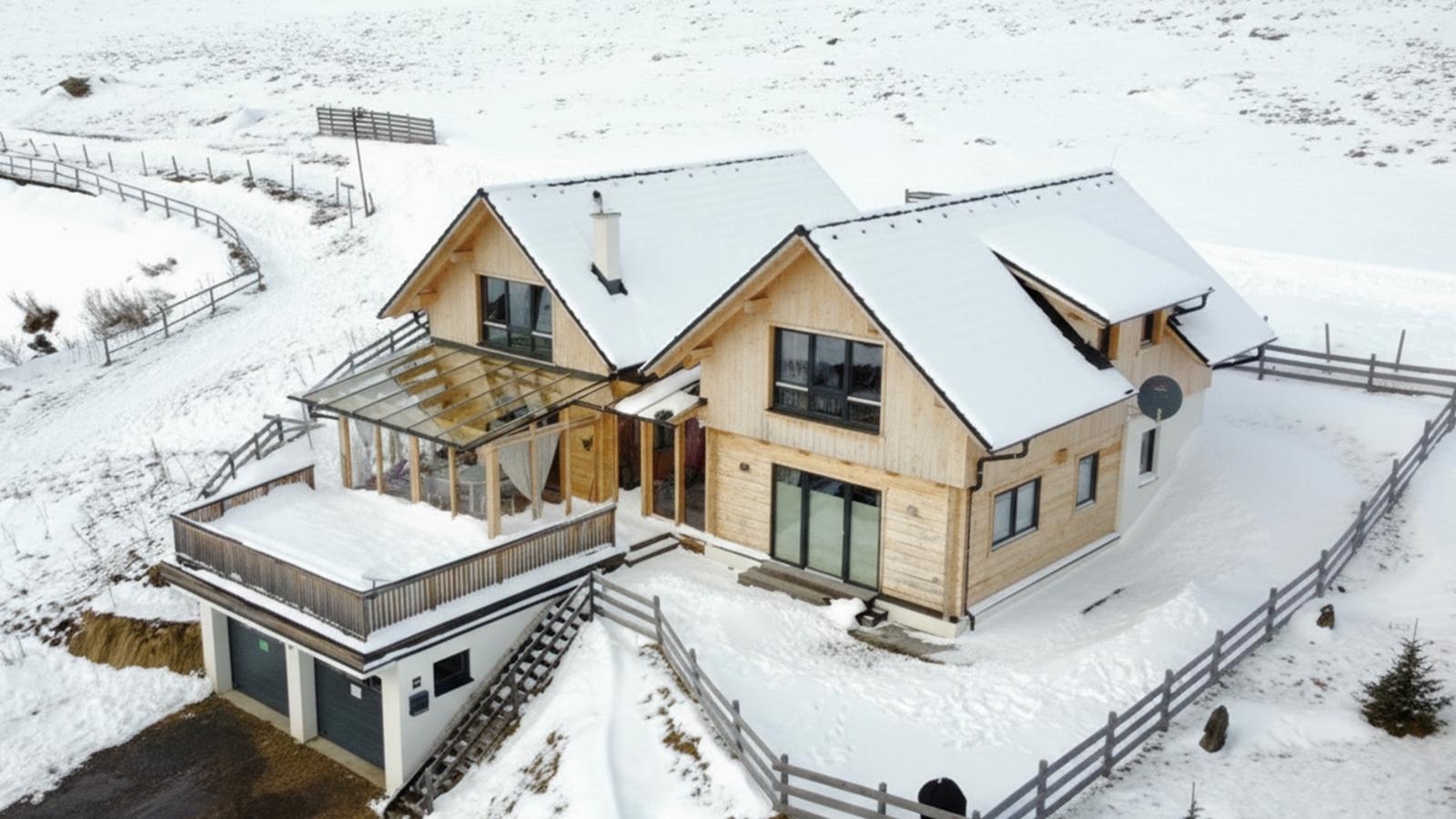 Designchalet Heidi Alm-Woonkamer