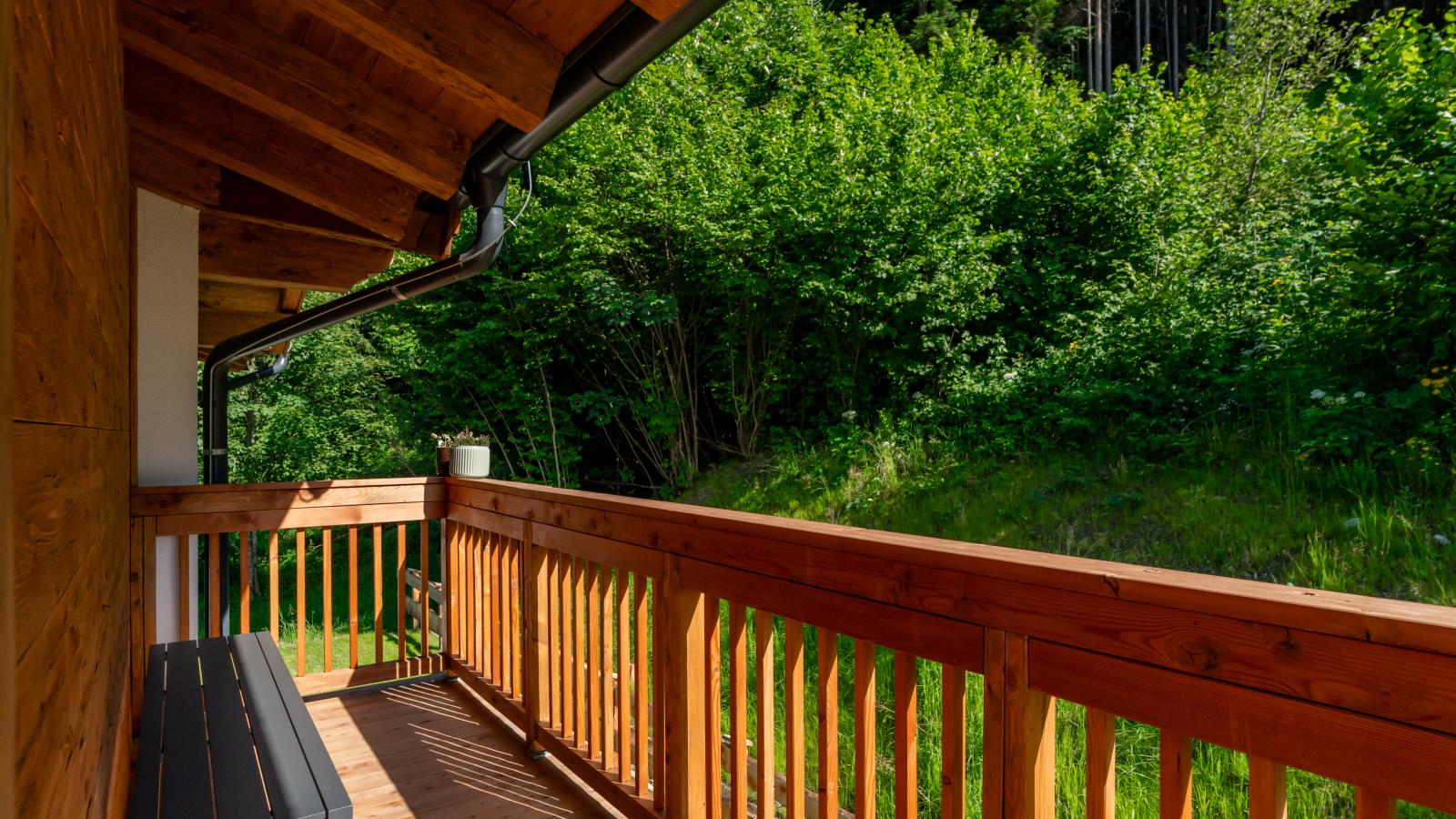 Tauernlodge Eben C4 - Terrasse / balcon